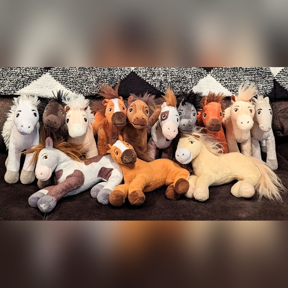 Dreamworks Toys Dreamworks Spirit Riding Free Plush Stuffed Animal Horses Set Of 3 Poshmark